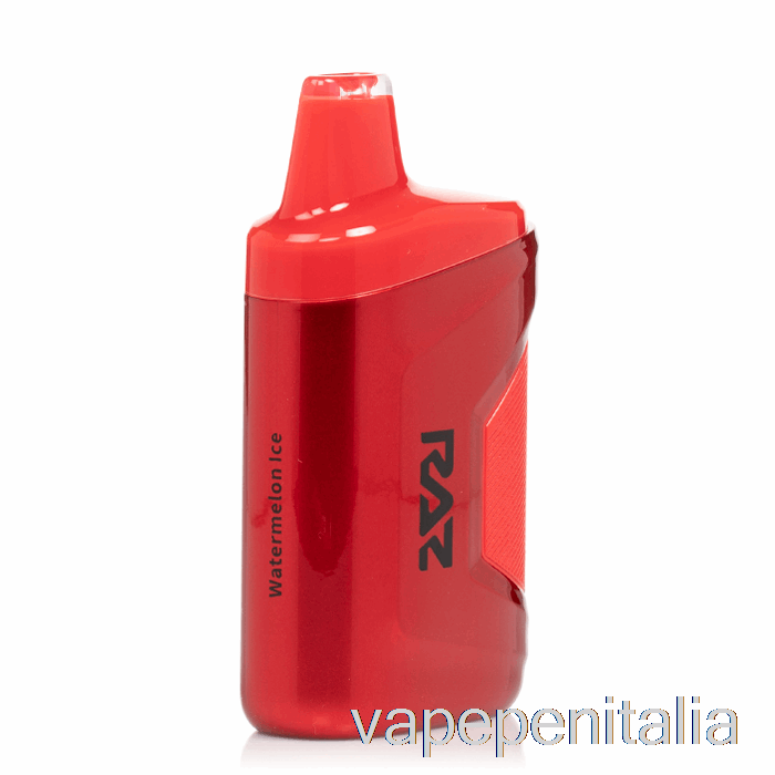 Vape In Italia Raz Ca6000 0% Zero Nicotina Ghiaccio Di Anguria Usa E Getta